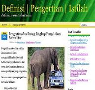DEFINISI PENGERTIAN
